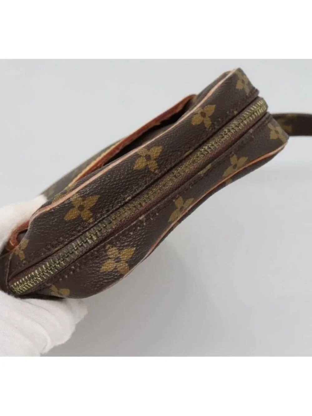 Authentic LOUIS VUITTON Monogram Danube Shoulder Bag M45266 LV